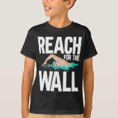 Funny Swimming Team Swimmer Quottes T-shirt (Voorkant)