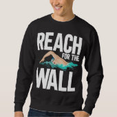 Funny Swimming Team Swimmer Quottes Trui (Voorkant)