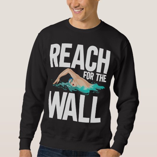 Funny Swimming Team Swimmer Quottes Trui (Voorkant)