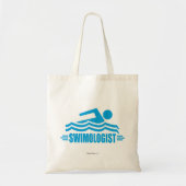 Funny Swimming Tote Bag (Voorkant)