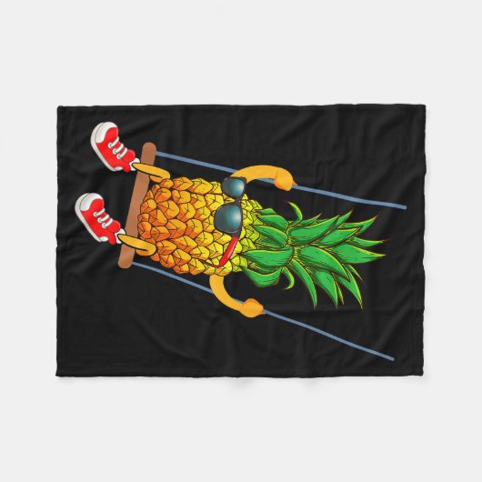 Funny Swinging Ne Swinger Fleece Deken (Voorkant (Horizontaal))