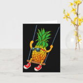 Funny Swinging Ne Swinger  Kaart (Gele Bloem)