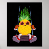 Funny Swinging Pineapple Swinger Poster (Voorkant)