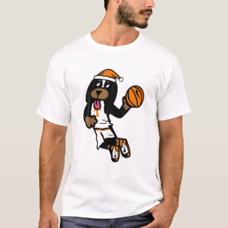 Funny T. Ennessee Basketball Santa Smokey Package T-shirt