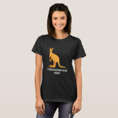 Funny T Rex Deer Mannen Women Australia Kangaroo C T-shirt (Voorkant volledig)
