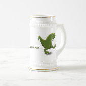 Funny T rex dinosaur cartoon humor Bierpul (Voorkant rechts)