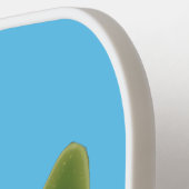 Funny T rex dinosaur cartoon humor Pickleball Paddle (Links Detail)