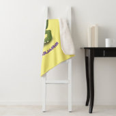 Funny T rex dinosaur cartoon humor Sherpa Deken (In situ)