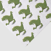 Funny T rex dinosaur cartoon humor Tissuepapier (Detail)