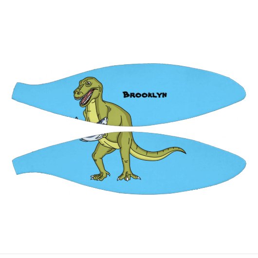 Funny T rex dinosaur illustratie Basketbal (Panelen)