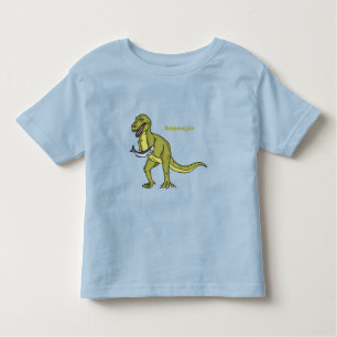 Funny T rex dinosaur illustratie Kinder Shirts