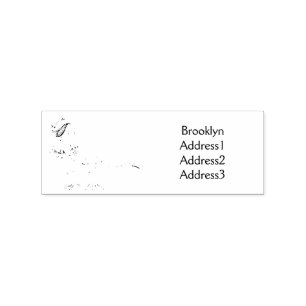 Funny T rex dinosaur illustratie Rubberstempel
