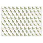 Funny T rex dinosaur illustratie Tafelkleed (Voorkant (Horizontaal))