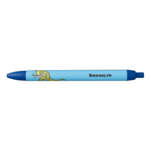 Funny T rex dinosaur illustratie Zwarte Inkt Pen