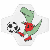 Funny T-rex Dinosaur-speldensport Voetbal (Enkel)