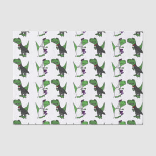 Funny T-rex Dinosaur Wedding Tissue Paper Tissuepapier