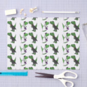Funny T-rex Dinosaur Wedding Tissue Paper Tissuepapier (Craft)