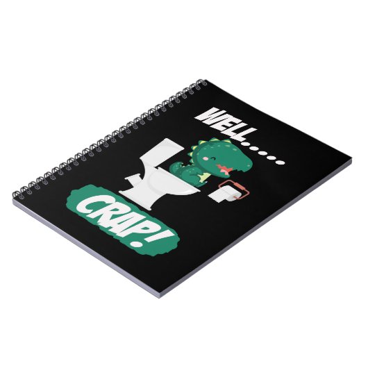 Funny T-Rex Small Arms Problemen Dinosaur Joke Notitieboek (Linkerzijde)