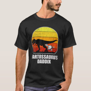 Funny T-rex Tyrannosaurus Dinosaur Rex Dino Father T-shirt