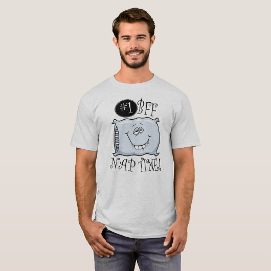 Funny T-Shirt, #1 BFF T-shirt (Voorkant volledig)