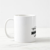 Funny T-shirt Baby Zwangerschap Kind Moeder, 1/2 Koffiemok (Links)