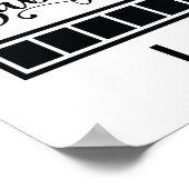 Funny T-shirt Baby Zwangerschap Kind Moeder, 1/2 Poster (Hoek)