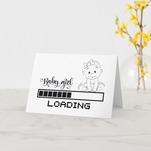 Funny T-shirt Baby Zwangerschap Kind Moeder Kaart (Gele Bloem)