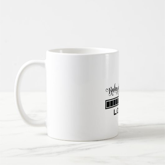 Funny T-shirt Baby Zwangerschap Kind Moeder Koffiemok (Links)