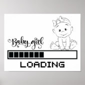 Funny T-shirt Baby Zwangerschap Kind Moeder Poster (Voorkant)