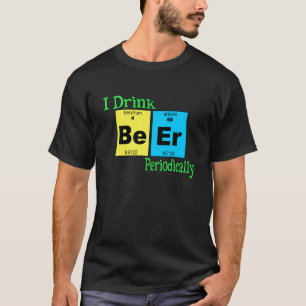 Funny T-Shirt: Ik Drink regelmatig bier T-shirt