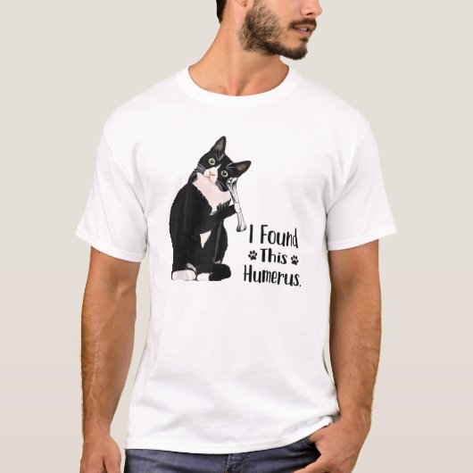 Funny T-Shirt, ik vond deze Humerus katten.. T-shirt (Voorkant)