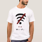Funny T-Shirt met Offline tekst - (Voorkant)
