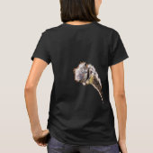 Funny T-Shirt met Playful Happy Ostrich - glimlach (Achterkant)