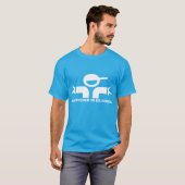 Funny t-shirt met prijsopgave voor verzenders (Voorkant volledig)