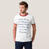Funny T-Shirt met Spreuk voor Mannen (Voorkant volledig)