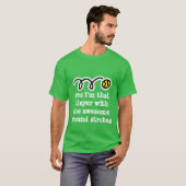 Funny t-shirt voor tennisfreaks (Voorkant volledig)