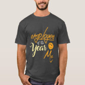 Funny t-shirt werknemer van het jaar (Voorkant)