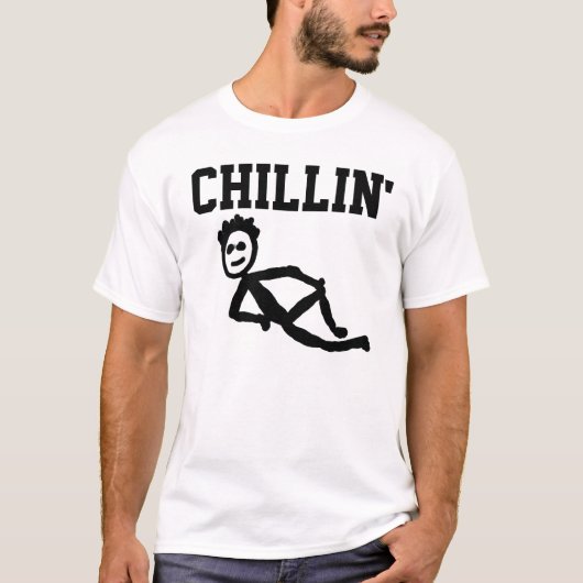Funny T-shirts, Chillin T-shirt (Voorkant)
