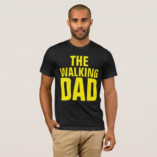FUNNY T-SHIRTS FOR DAD, THE WALKING DAD (Voorkant volledig)