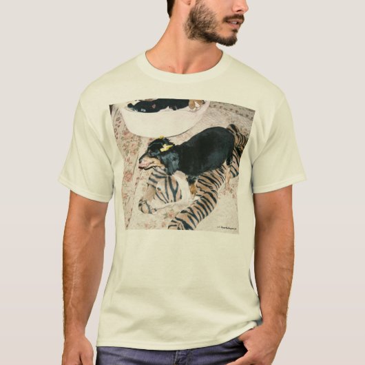 FUNNY T-SHIRTS - PETS - DOGS - CUTE TINY DOGS (Voorkant)