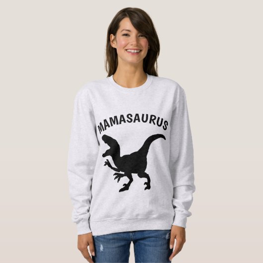 Funny T-shirts voor mama, Mamasaurus (Voorkant volledig)
