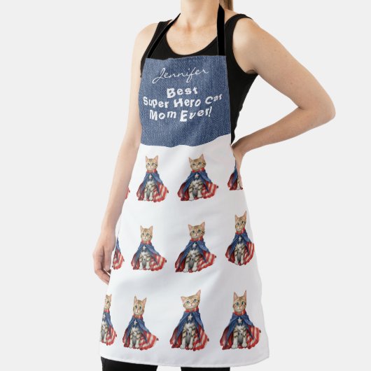 Funny Tabby Cat All-Over Print Schort (Insitu)