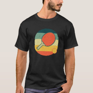 Funny Table Tennis Design voor mannen Ping Pong T-shirt