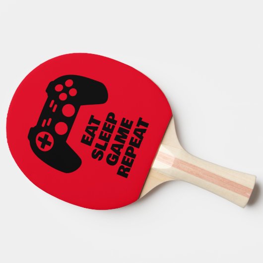 Funny table tennis ping pong paddle gift gamer tafeltennisbatje (Zijkant)