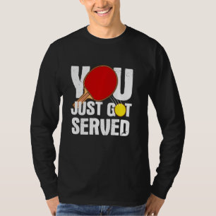 Funny Table Tennis voor mannen Ping Pong Player T-shirt