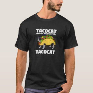 Funny Taco Cat Graphic T-Shirt