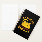 Funny Taco Cat Quote Meme Unieke Mannen Birthday Planner (Display)