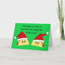 Funny Taco-kerstkaart