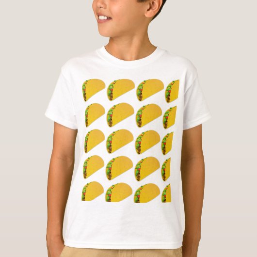 Funny Taco Kinder T-shirts (Voorkant)