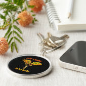 Funny Taco Lover Stop Staring Sleutelhanger (Zijkant)